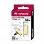 Флешка USB 64GB Transcend 520 золотая метализация